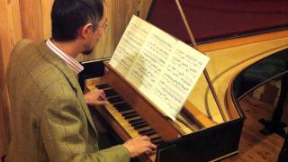 Domenico Scarlatti  Sonata K85  L166 in F Major played on an Italian harpsichord [upl. by Alegnave]