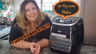 Air Fry Oven Philco de 11 litros resenha completa  Aliz de Castro [upl. by Retep203]