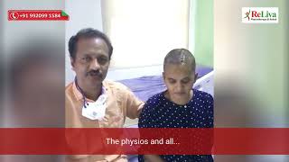 Brain Surgery Recovery after Brain Hemorrhage Neuro Rehabilitation in Hyderabad Dr Karthik Review [upl. by Eirehc369]