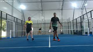 Padel Hannut du 28 août Souf amp Quent Vs Red amp Ben [upl. by Eatnoed]