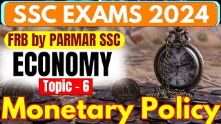 ECONOMICS FOR SSC  MONETARY POLICY  PARMAR SSC [upl. by Mulvihill295]