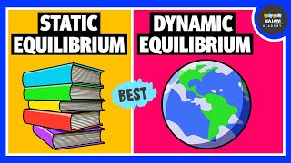 Static Equilibrium and Dynamic Equilibrium  Physics  equilibrium [upl. by Yllah]