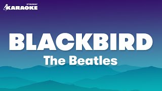 The Beatles  Blackbird Karaoke Version [upl. by Tace]