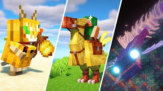 16 Amazing Minecraft Mods 1201 and 121  Palicos Chocobo and Leviathan [upl. by Colt]