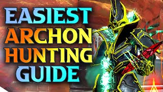 WARFRAME Archon Hunt Made Easy [upl. by Anul]