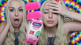 I OVERDOSED ON BENADRYL amp TRIPPED LIKE ACID STORYTIME [upl. by Aillimac]