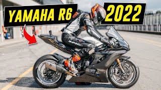 NEW Yamaha R6 RACE 2022 in BRNO [upl. by Kolb]