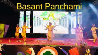 Festival Theme Basant Panchami Annual Function 2019 Holy Heart School basantpanchami [upl. by Eicram509]