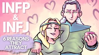 INFP and INFJ in Love 6 Reasons Why They Attract [upl. by Hays2]