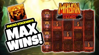 MAX WINS on Mayan Stackways [upl. by Notreve59]