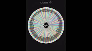 Part 80 wheelspin spinthewheel guessinggame birthdaymonth youtubeshorts shorts fyp [upl. by Steele]