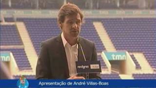 Apresentação de André VillasBoas no FC Porto [upl. by Hilten]