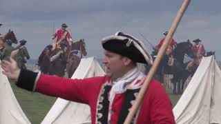 The Battle of Prestonpans 1745 battle footage from 2018 [upl. by Doowle]