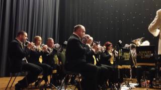 Rocky Horror Show Time Warp Kirkby Colliery Band Notts 2017 [upl. by Koosis849]