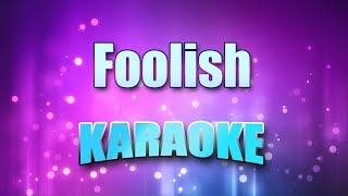 Ashanti  Foolish Karaoke amp Lyrics [upl. by Yatnuahs]