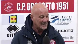 Serie A1  G6  Intervista Massimo Mariotti allenatore CP Grosseto 1951 [upl. by Haggerty]