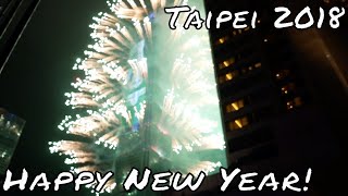 Taipei 101 Fireworks Display 2018 WATCH in 4k [upl. by Ursulina]