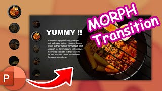 How to Create Stunning Presentation with Morph Effect Transition in PowerPoint powerpointawesome [upl. by Teews645]