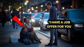 Homeless Woman Sings To Feed Her Child Until A Luxury Car Stops To Listen [upl. by Fife852]