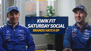 Saturday Social  Brands Hatch GP  Kwik Fit BTCC 2024 [upl. by Natasha153]