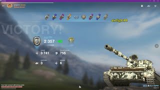 WotbBlitz TANK DESTROYER SU130 GAME CHANGER 3 Kill  airfight10 setup pix 1080pHD [upl. by Eelirem]