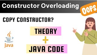 Constructor Overloading in Java  Copy Constructor in Hindi  Urdu [upl. by Ares889]