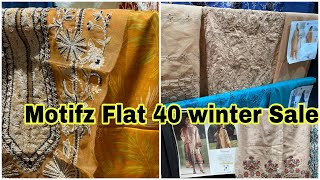 MOTIFZ FLAt 40 Wintet Sale [upl. by Lehplar635]