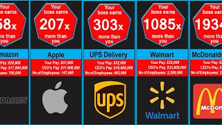 Company Pay Comparison YOU vs your Boss [upl. by Jaal268]