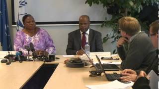 Kenya situation ICC Prosecutor Meeting with the press 2 October 2013 [upl. by Stanford]