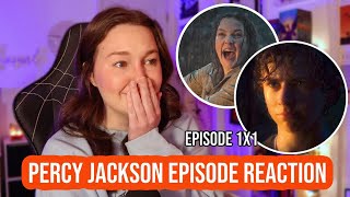 Percy Jackson and the Olympians  Episode 1 REACTION [upl. by Leirua]