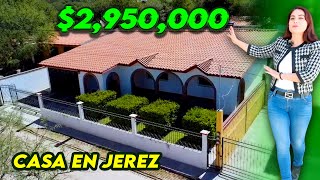 Hermosa CASA a un SUPER PRECIO y muebles de regalo en Jerez Zacatecas [upl. by Juback]