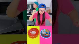 MrBeast Chocolate cake vs spicy sauce ice cream challenge🍨 funny by Ethan Funny Family [upl. by Xanthe]