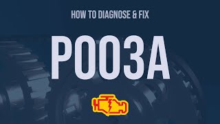 How to Diagnose and Fix P003A Engine Code  OBD II Trouble Code Explain [upl. by Egiaf]