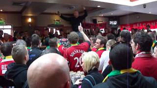 Pete Boyle at Bishops Blaize Pub before Fulham Match 14310MP4 [upl. by Niliak]