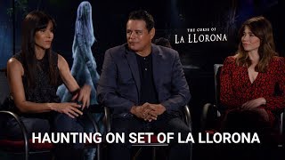 THE CURSE OF LA LLORONA Interview Linda Cardellini Patricia Velasquez amp Raymond Cruz [upl. by Clark]