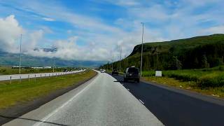 🇮🇸🚙 driving iceland 4K 🏞️ Reykjavik Thingvellir Mosfellsbær [upl. by Buchanan612]