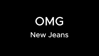 OMG  New Jeans Karaoke Version Instrumental [upl. by Ailla]