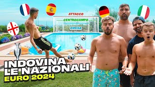 ⚽ INDOVINA LA NAZIONALE di EURO 2024 FOOTBALL CHALLENGE in VILLA ELITES [upl. by Lona403]