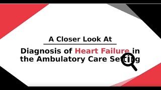 Heart Failure Diagnosis [upl. by Hosfmann332]