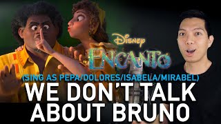 We Dont Talk About Bruno FelixCamiloOthers Part Only  Karaoke  Encanto [upl. by Jentoft]