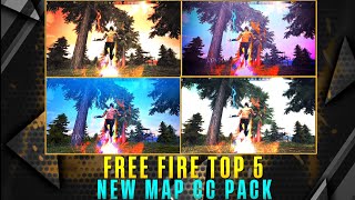 FREE FIRE NEW TOP 5 MAP CC XML PACK 💓 FOR ALIGHT MOTION 🔥FF MAP CC ffccpack ffcc mapcc lobbyedit [upl. by Tollmann]