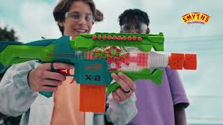 NERF Elite 20 Double Punch Blaster  Smyths Toys [upl. by Irrab]