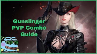 Lost Ark Gunslinger Fast PVP Combo Guide  Build [upl. by Eamon]