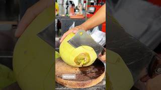 Best Best Super Coconut Cutting  Bigger Fruit Cutting skills satisfying asmr sound shorts [upl. by Kaule894]