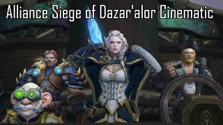 Alliance Siege of Dazaralor Cinematic [upl. by Amik]