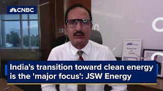 Indias transition toward clean energy is the major focus JSW Energy [upl. by Neraa]