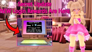 Secret Update NEW Login Rewards Are Here In Royale High [upl. by Eillek]