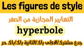 شرح بالعربية les figures de styleTC1BAC règional2bacbac libreتمرين مع التصحيحhyperbole [upl. by Davie389]