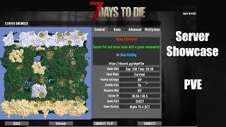 7 Days to Die  PVE Server Showcase  Dying Extinction [upl. by Oaht]