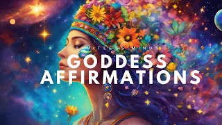 ✨Activate The Goddess Within🧚🏾‍♀️ Powerful Affirmations💫 [upl. by Nostaw]